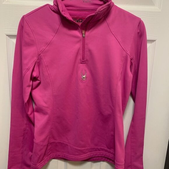 SPYDER WEAR WOMENS PINK PULL OVER - Picture 1 of 3